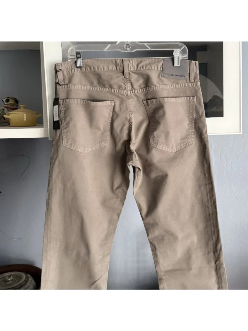 Citizens of Humanity Core Slim Straight Jean Sample in Siena Taupe Size 32
